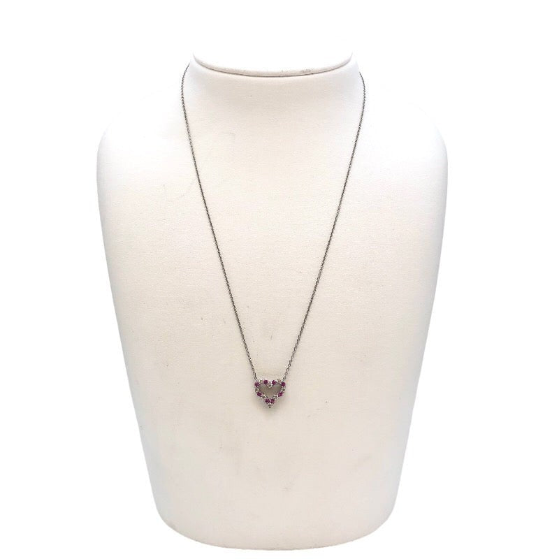 Tiffany & Co. Sentimental Heart Diamond, Pink Sapphire, Mini Diamond