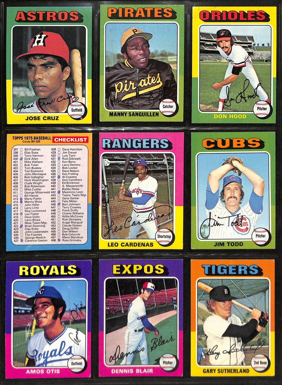 1975 Topps Baseball Card Complete Set (1-660)