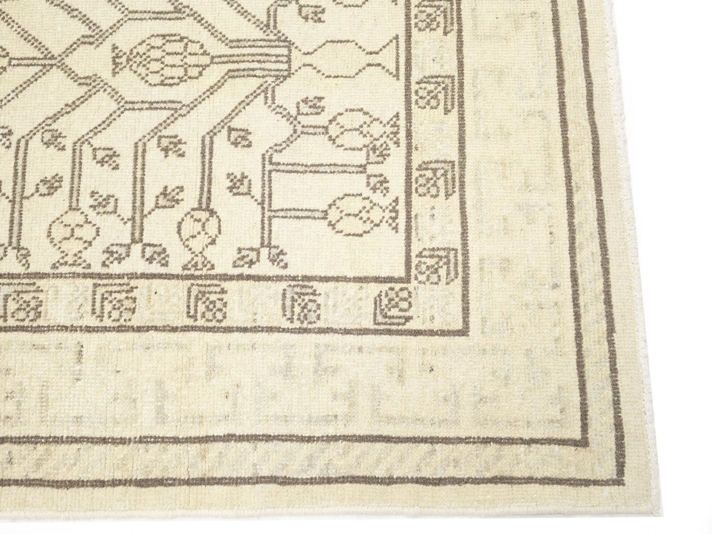 One-Of-A-Kind Handmade Vintage Oriental Rug