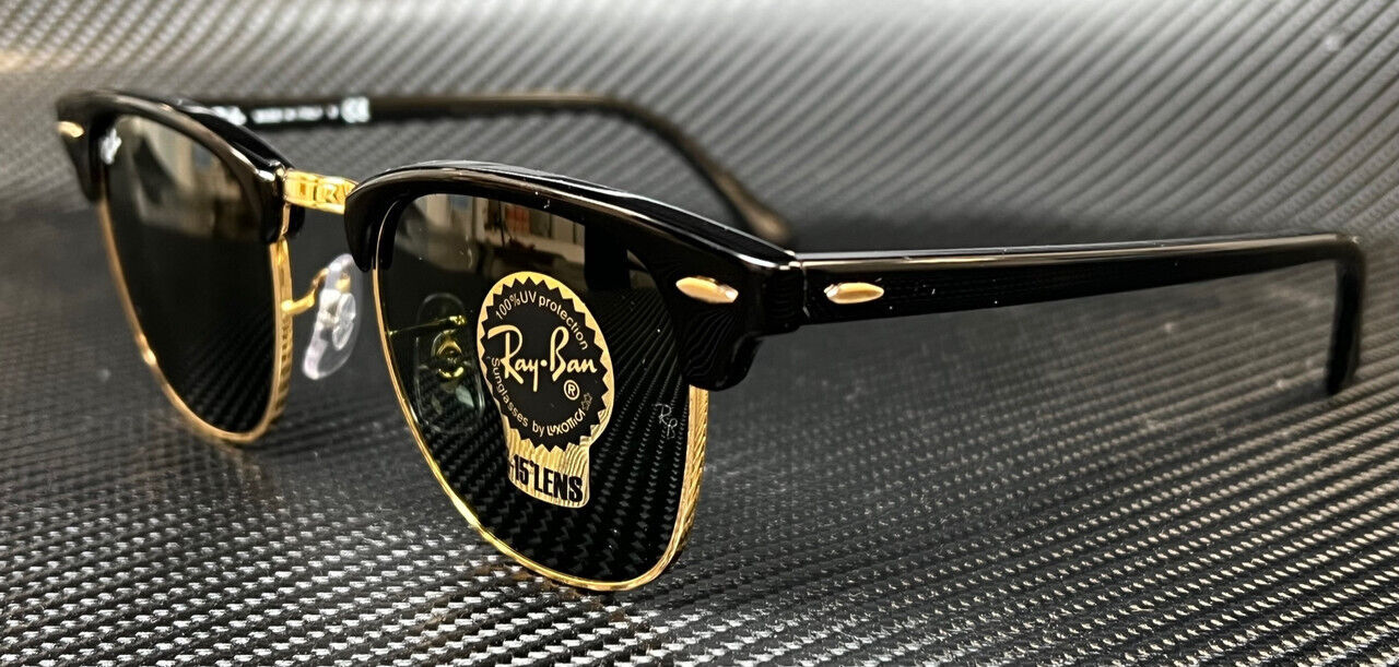 Ray Ban Rb3016F W0365 Black On Arista Square 55