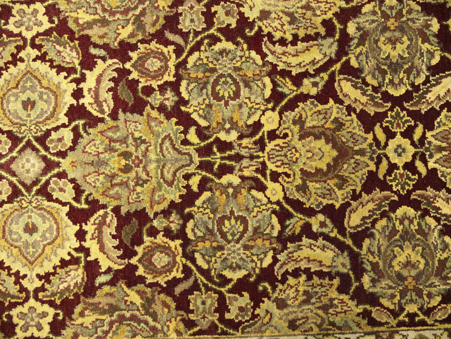 Handmade Floral Style Agra Jaipur Oriental Runner