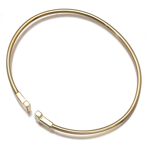 Tiffany&Co. Bracelet Tiffany T Wire Narrow Bangle 18K 750 Yellow Gold