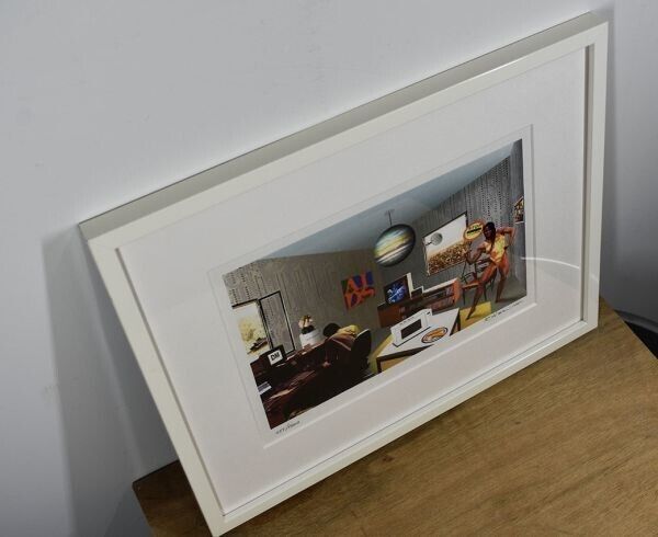 Richard Hamilton 1993 Original Color Laser Print