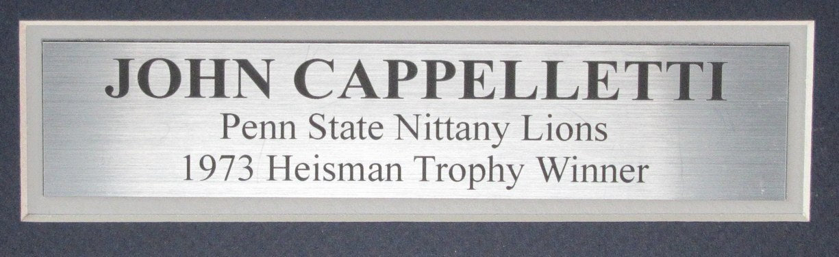 John Cappelletti Signed/Inscribed Penn State