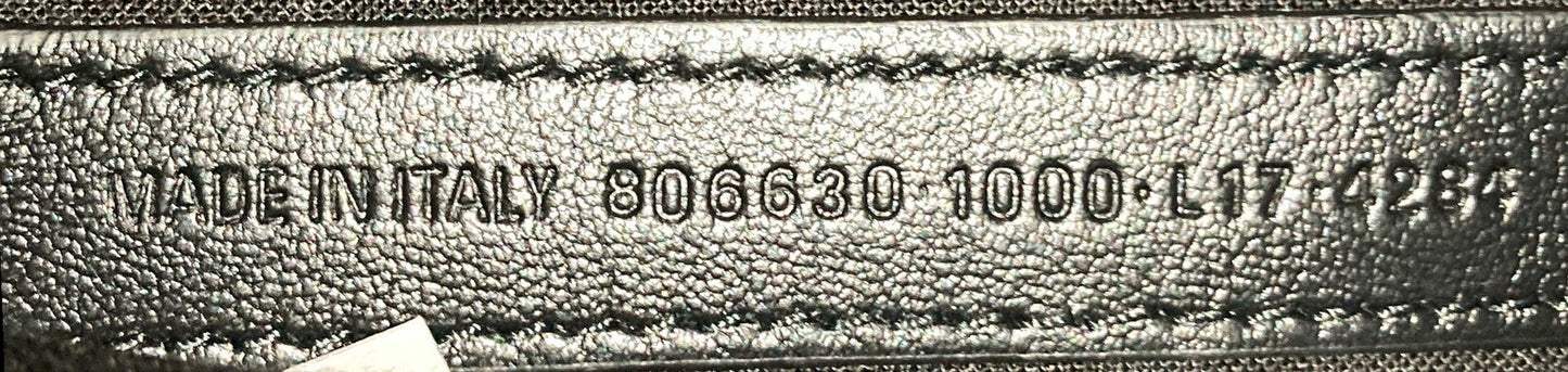 Balenciaga Monaco Messenger Flap Bag Leather Small