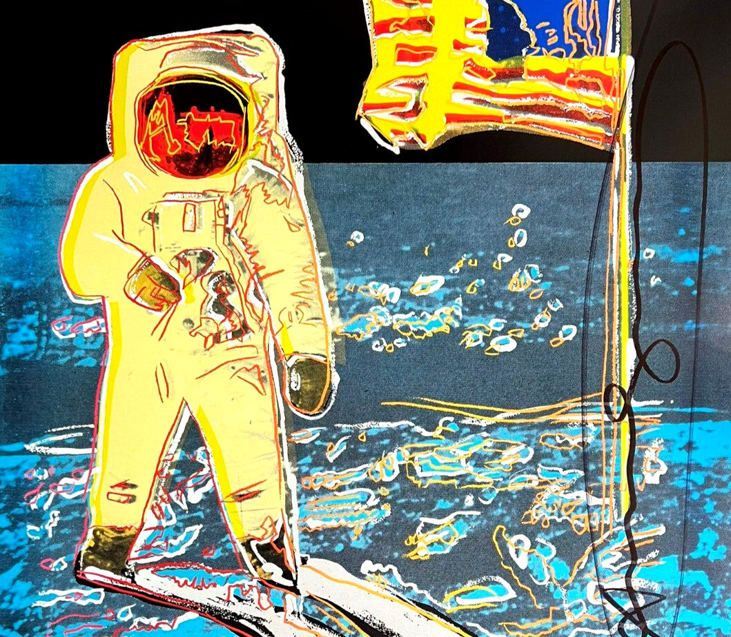 Andy Warhol "Moonwalk" Hand Signed Coa