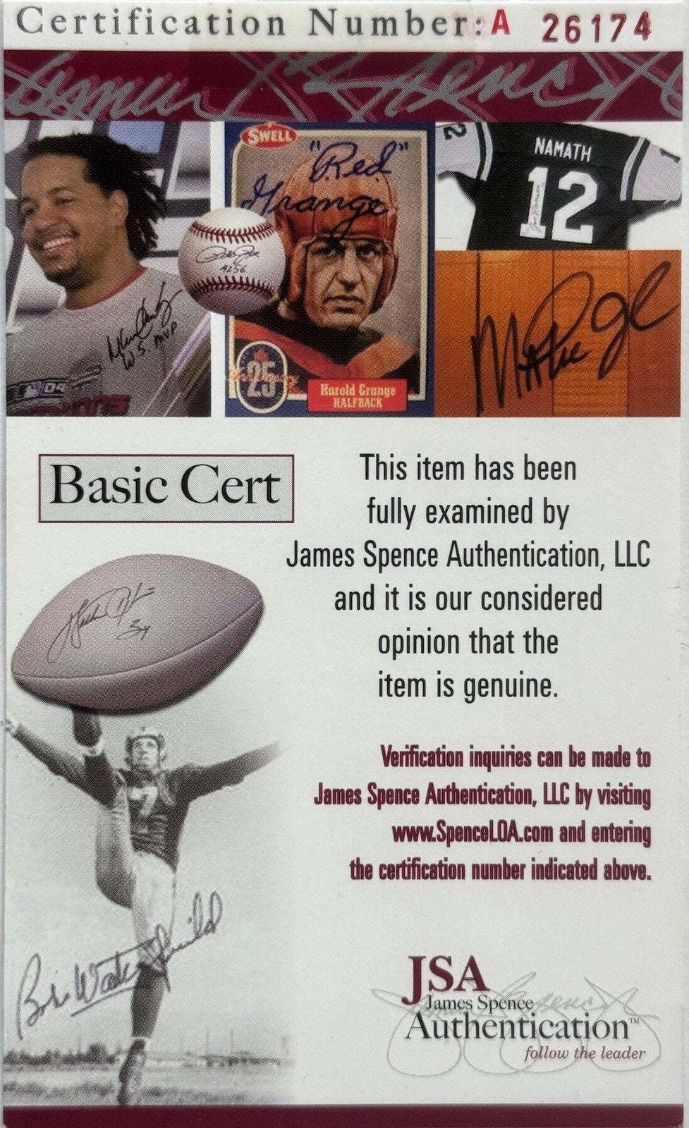 O.J. Simpson Autographed Bills 8X10 Football Photo (Jsa)