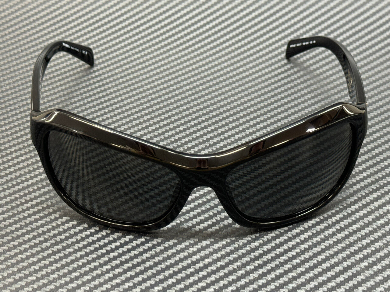 PRADA PR A27S 16K5S0 Black Grey Unisex 62 mm