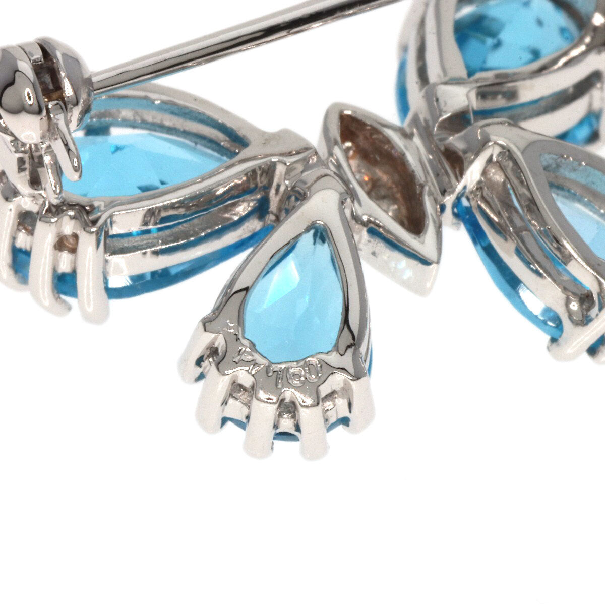 Ponte Vecchio Brooch Butterfly Diamond Blue