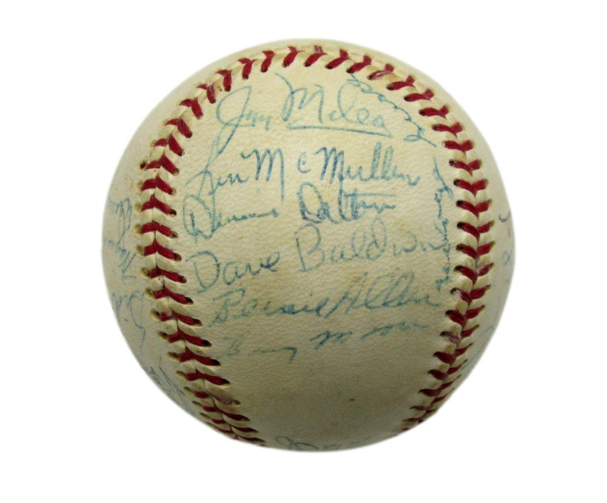 1969 Washington Senators Team-Signed By (23) Oal