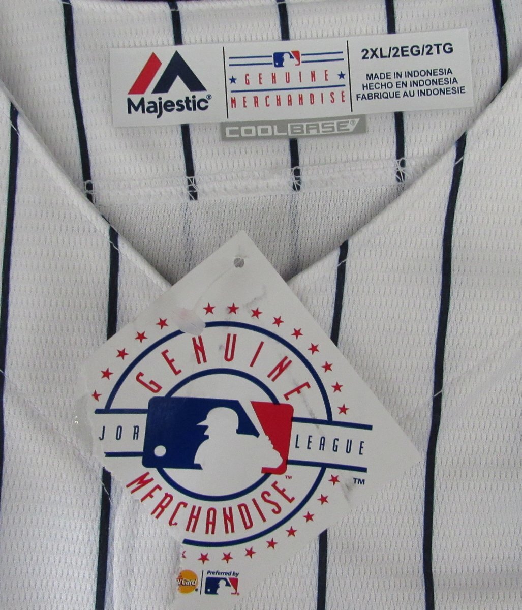 Juan Soto Signed Majestic Yankees Baseball Jersey Nwt Size 2Xl Beckett 191880