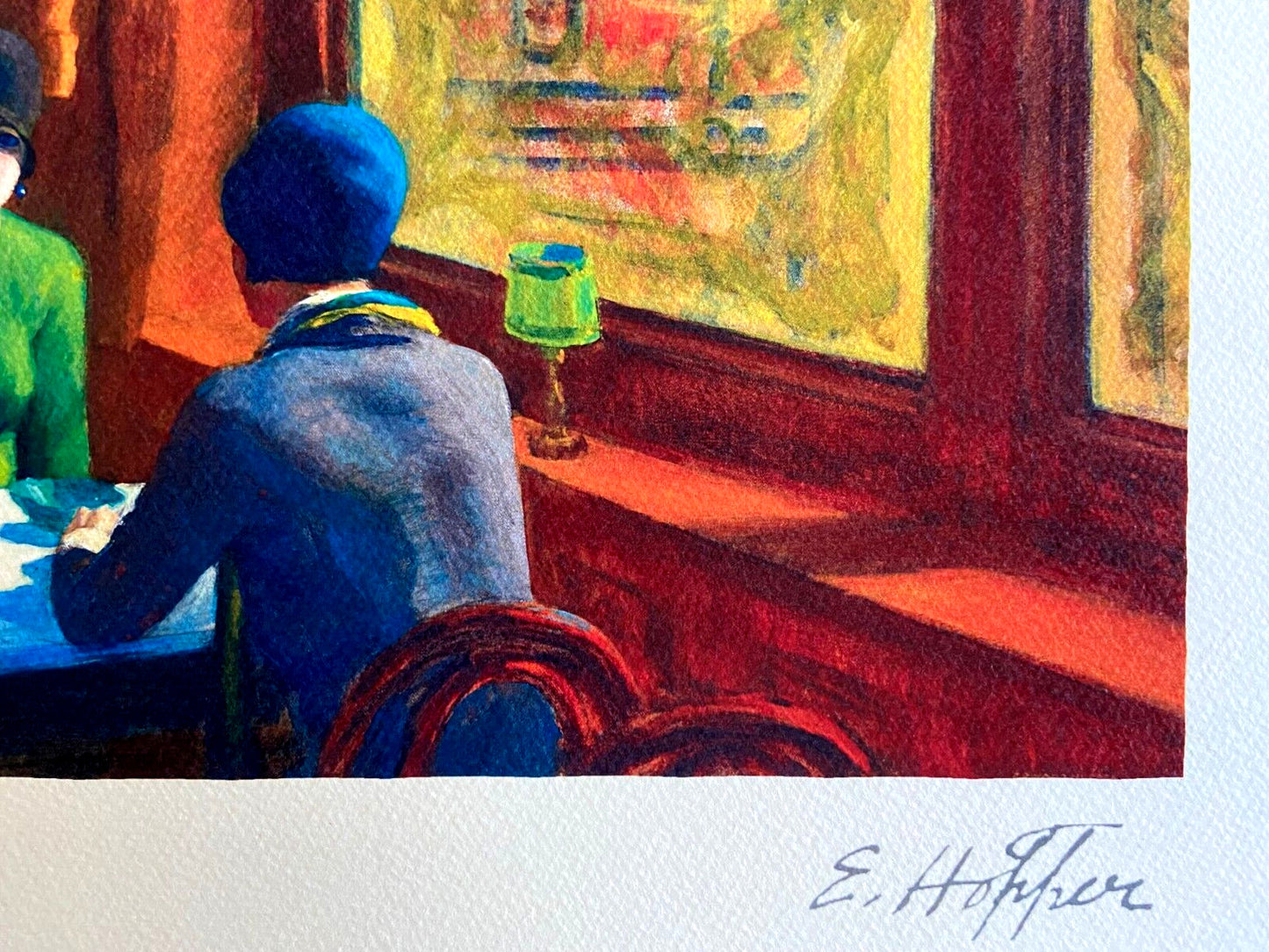 Edward Hopper Lithograph Coa Signed Numbered In Pencil
