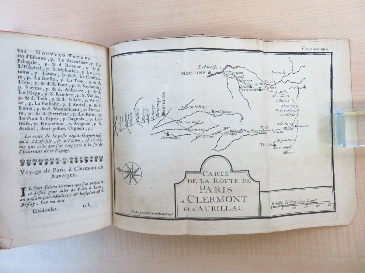 Piganiol De La Force Nouveau Voyage De France 1740 2 Vols Maps Powerscourt