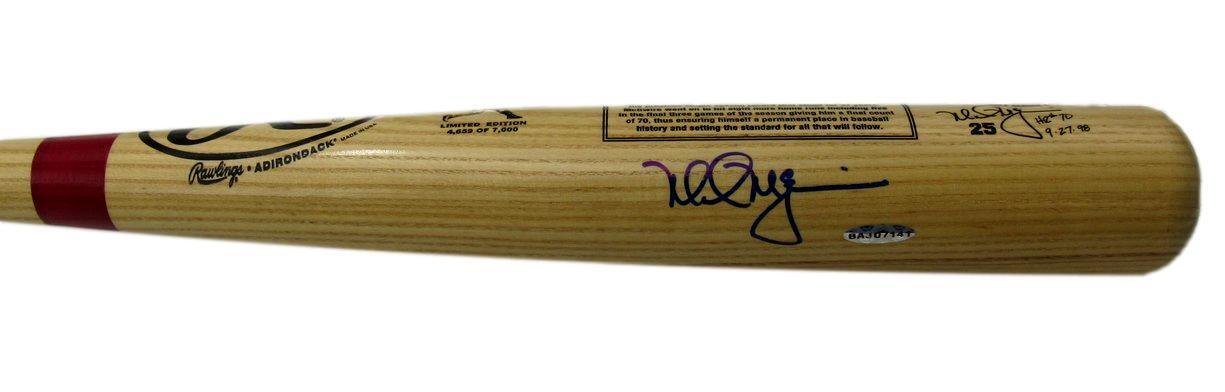 Mark Mcgwire Signed/Auto Rawlings Making History