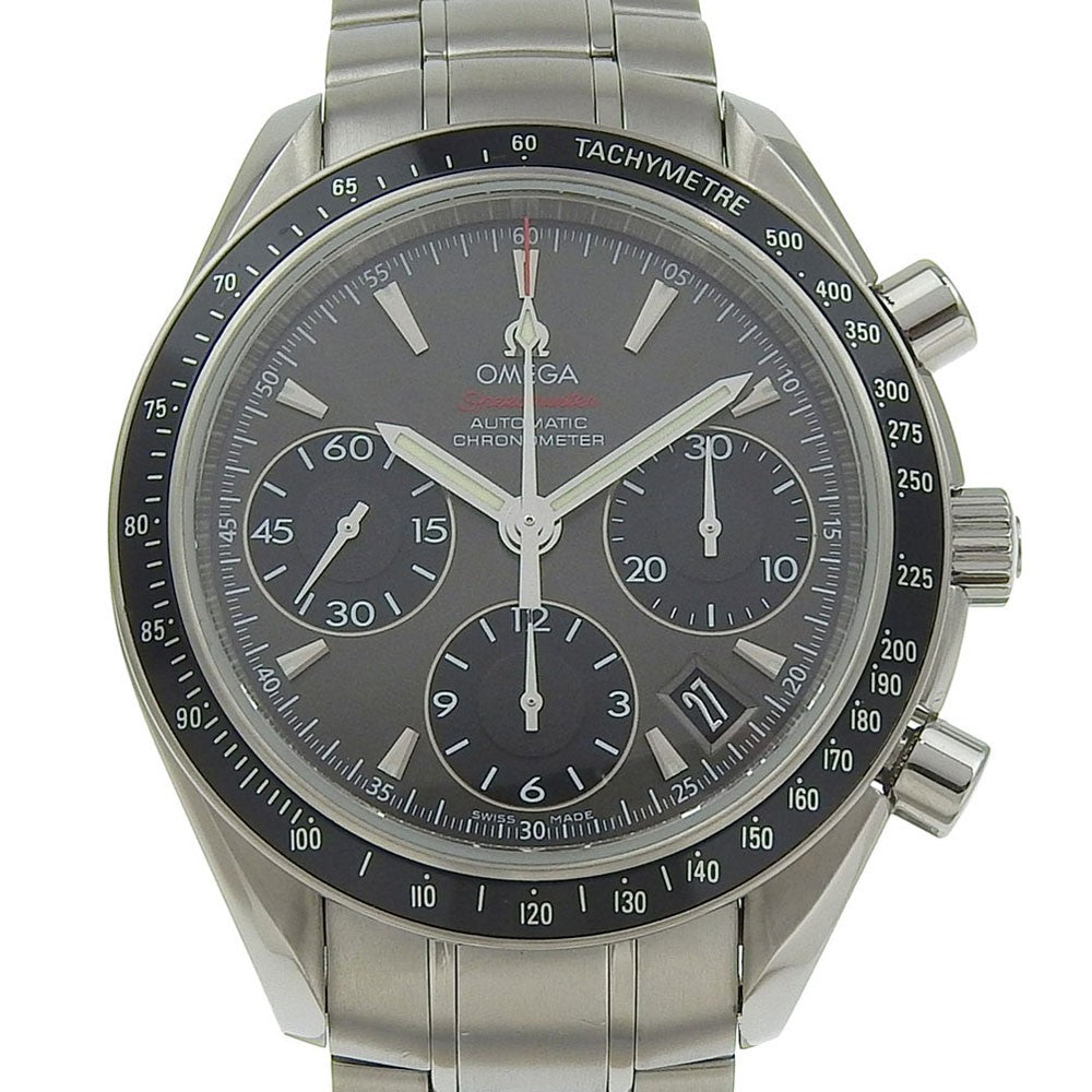 Omega Speedmaster Chronograph Date 323.30.40.40.06.001 Ss Overhauled