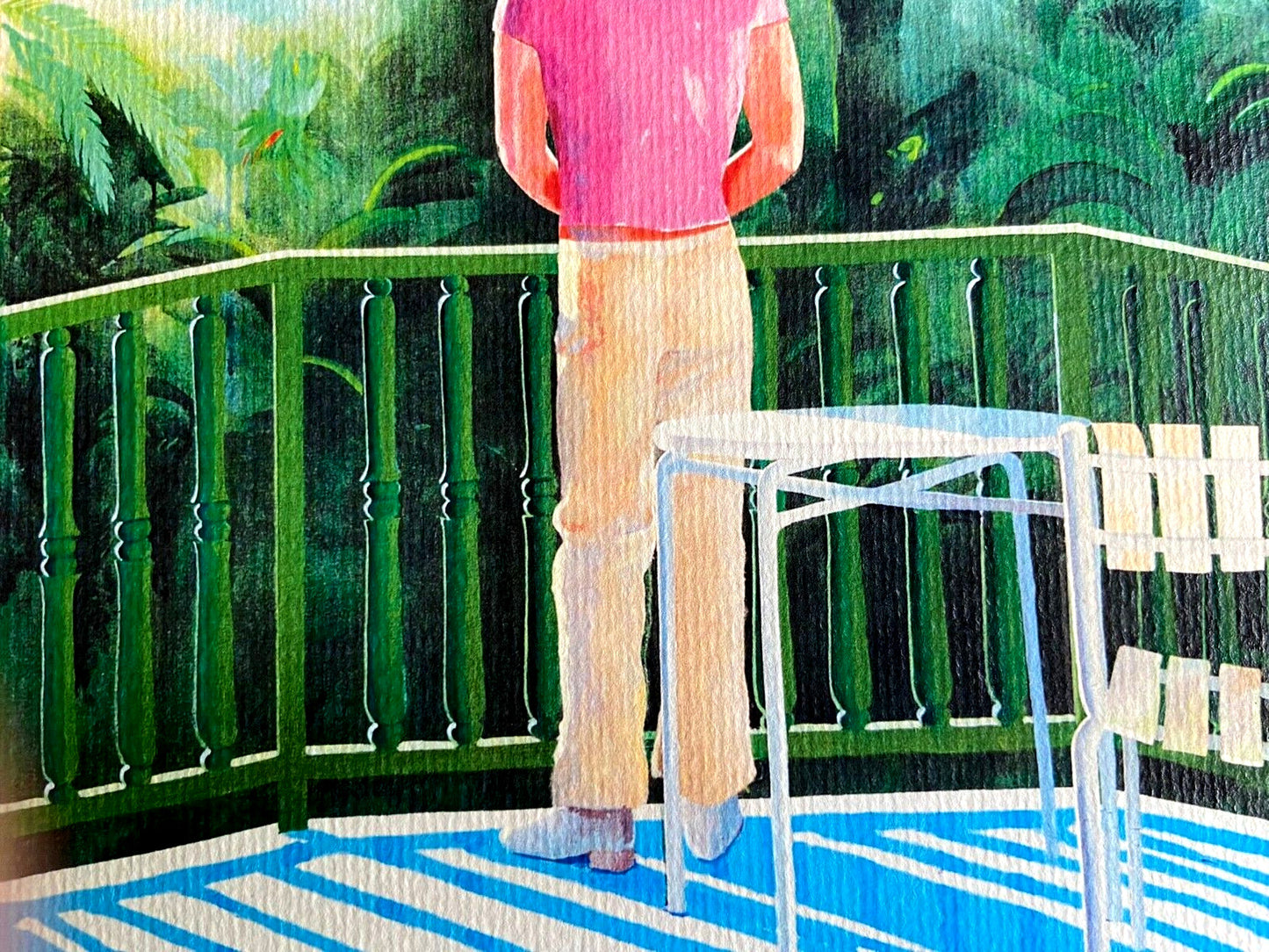 David Hockney Lithograph Coa Signed 180 Limited