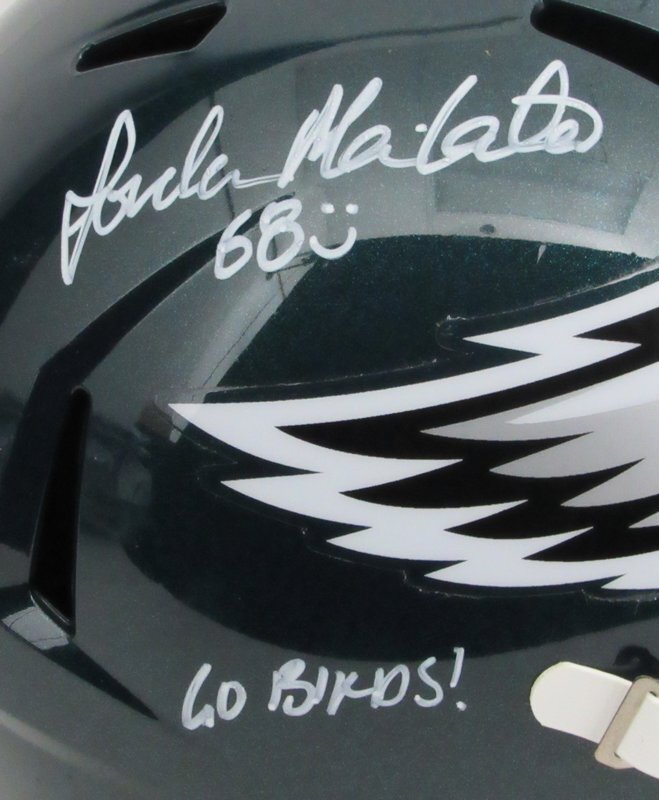 Jordan Mailata Signed/Inscr Full Size Speed
