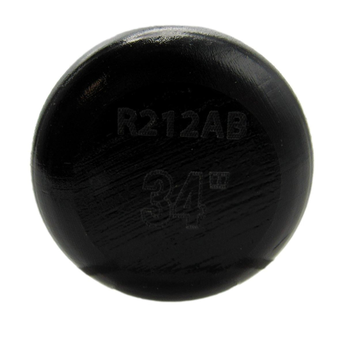 Ronald Acuna Jr. Braves Signed Engraved Rawlings Black Baseball Bat Bas 162950