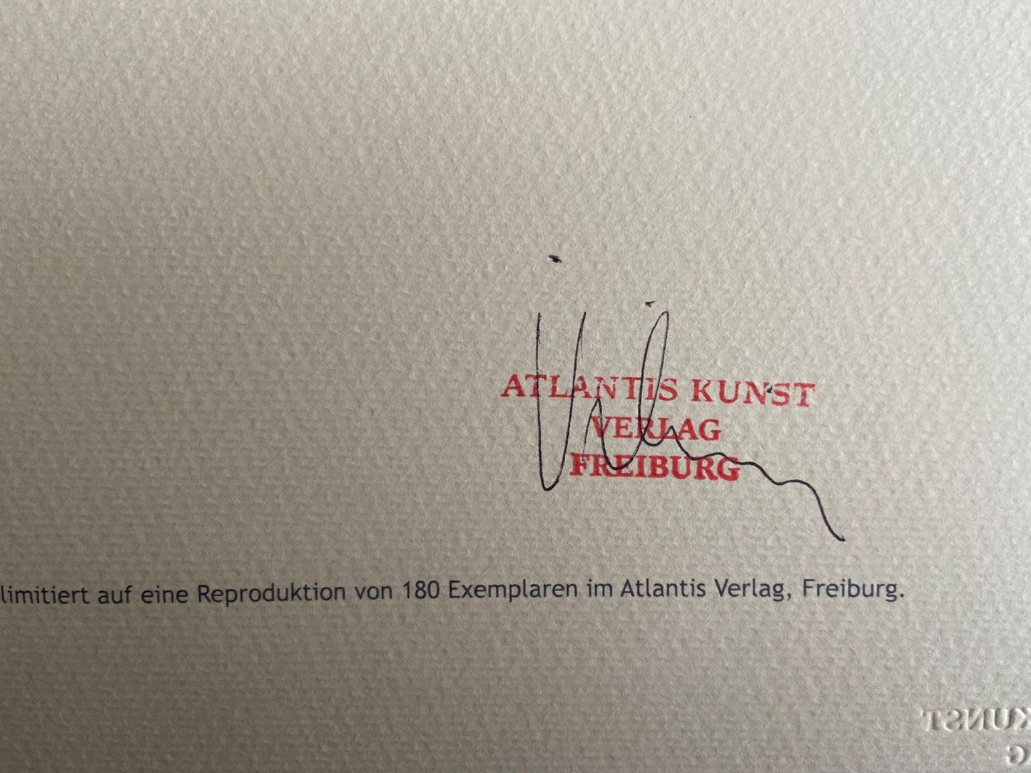 Jean-Michel Basquiat Lithograph "Homage To Picasso" Coa Signature Stamp