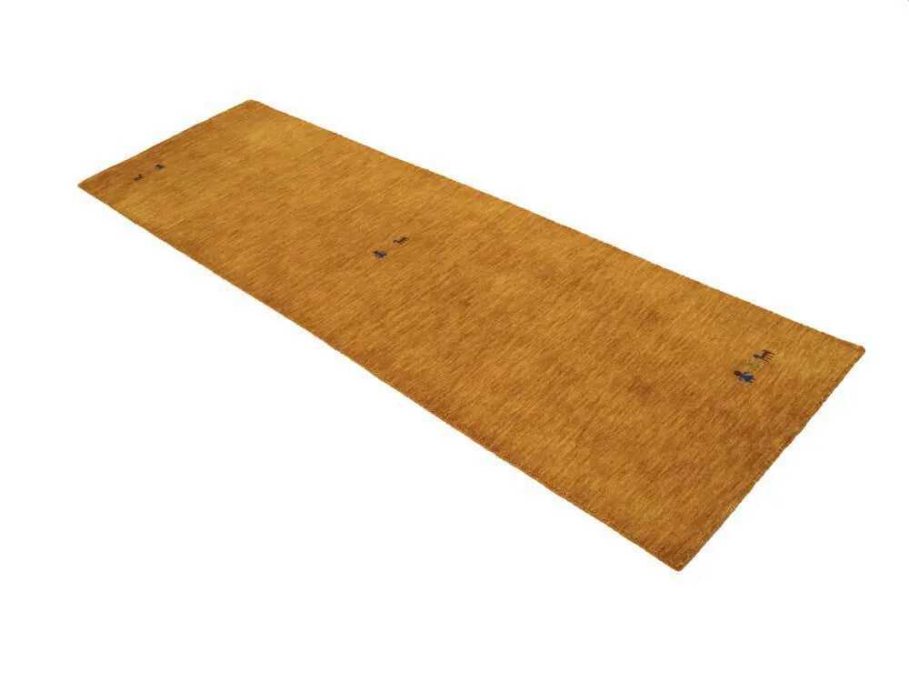 Orange Tribal Pictorial 3X8 Gabbeh Modern Runner