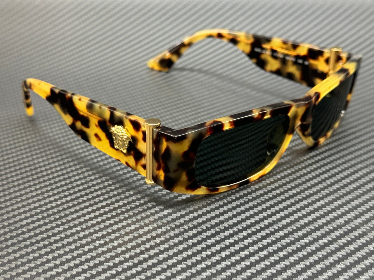 Versace Ve4476U 777 87 Yellow Havana Grey Men'S