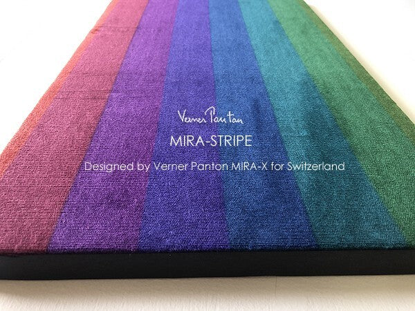 Verner Panton Mira-X Stripe Large Velvet Multi