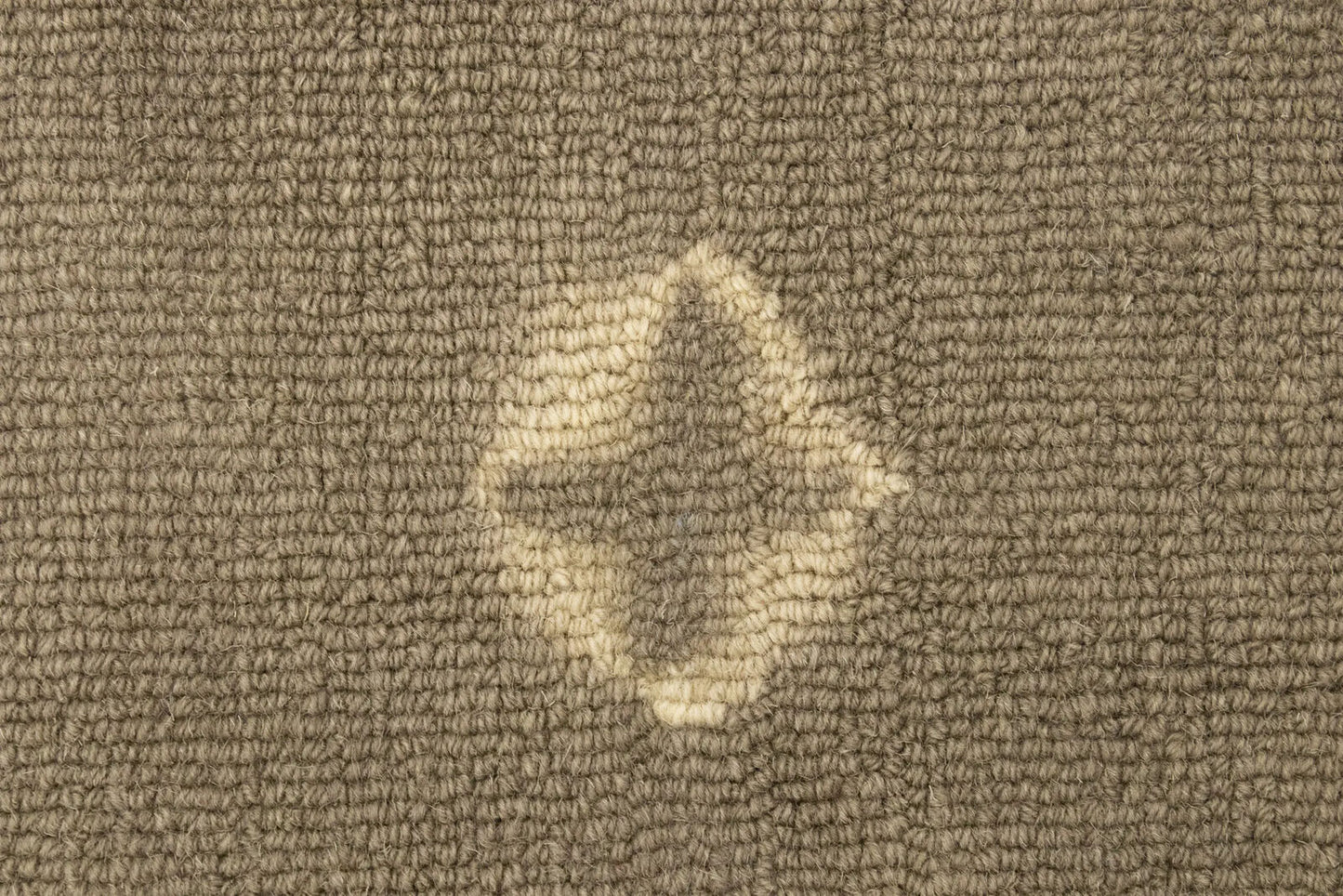 Abstract Beige/Khaki Tie-Dye Contemporary 5X8