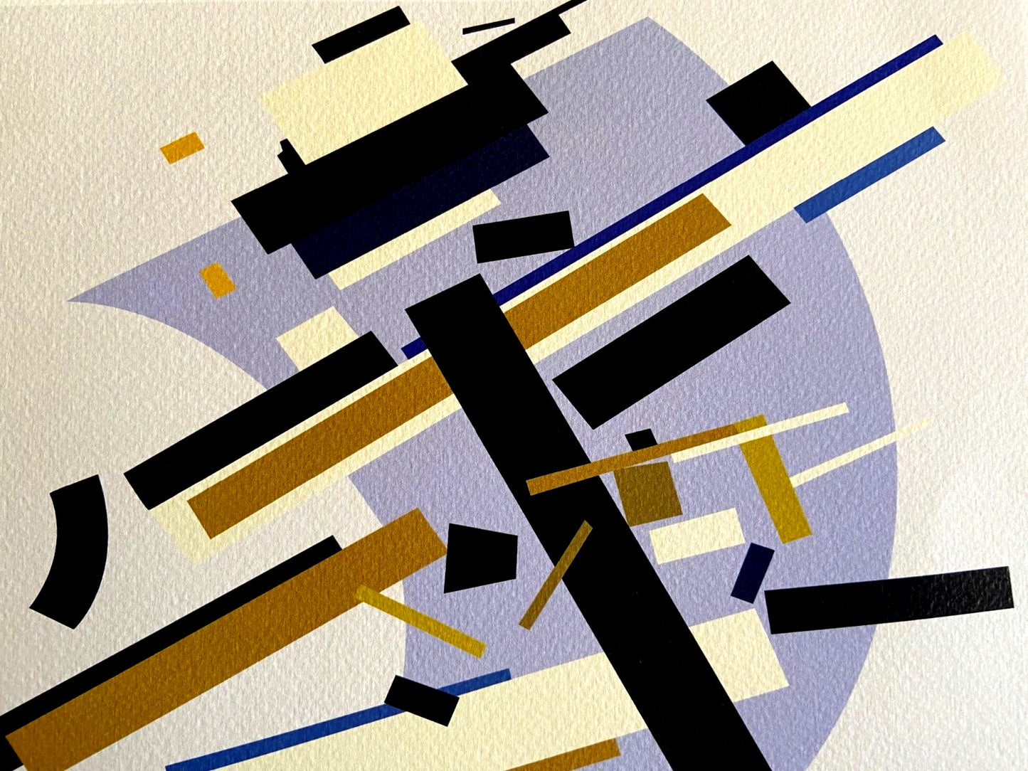 Kazimir Malevich Lithograph Coa Signed Op