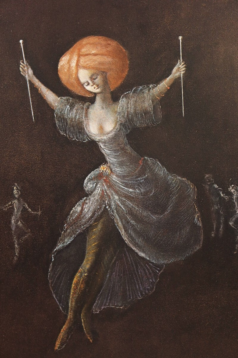 Leonor Fini 1982 Ed50 Original Lithograph "Woman"