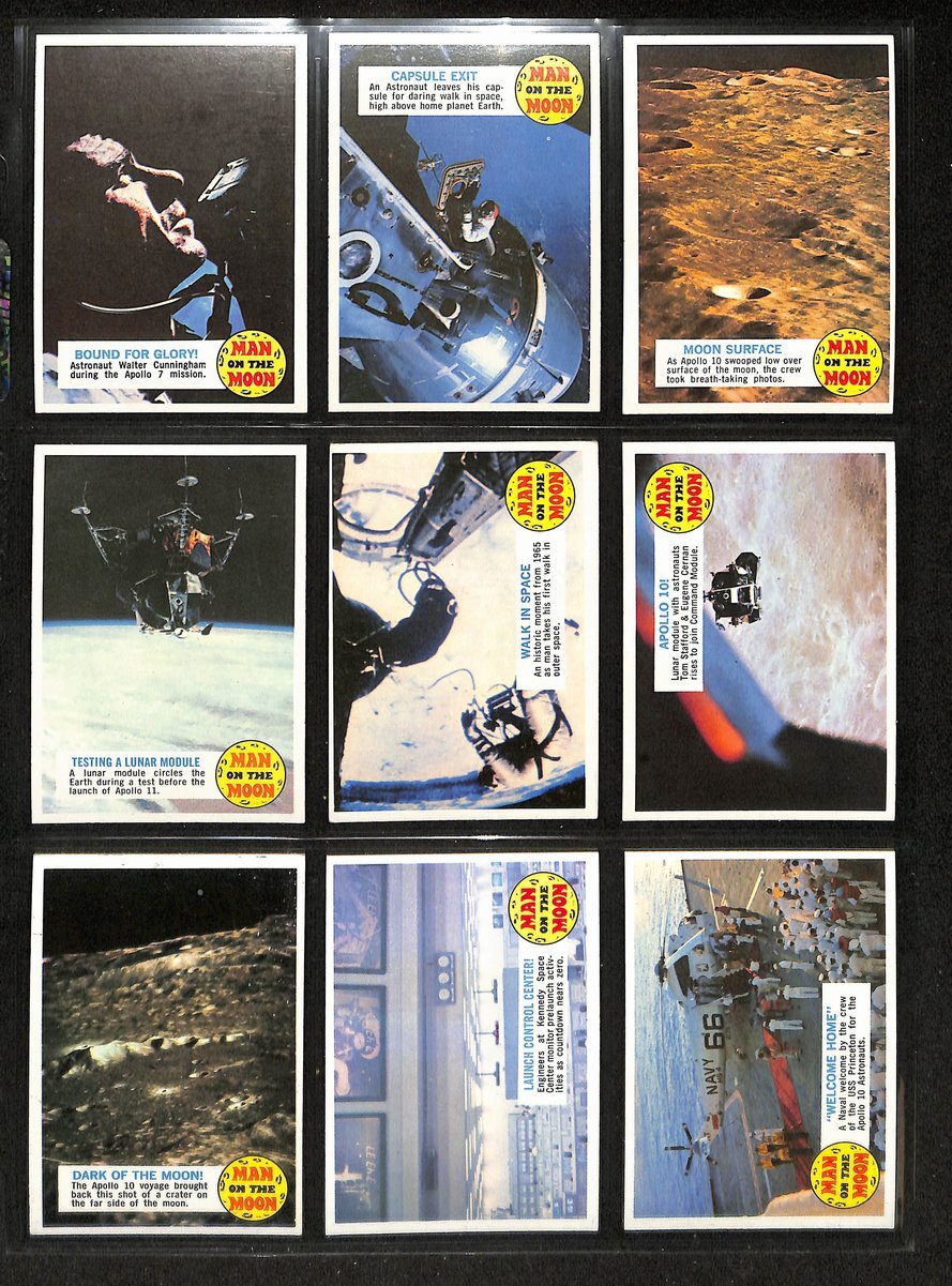 1969-1970 Man On The Moon Complete (1-99) Card