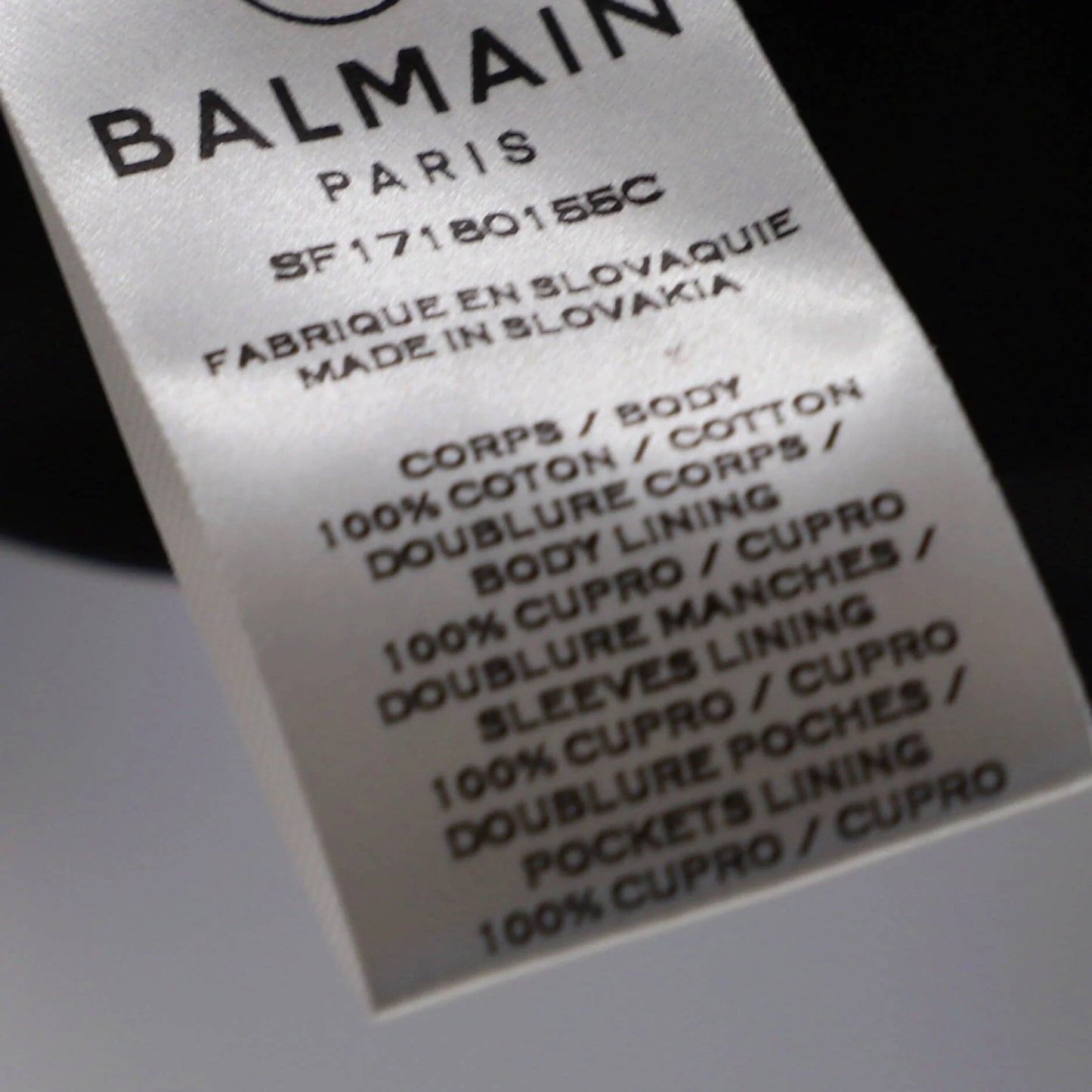 Balmain Women'S Double Breasted Blazer Velvet