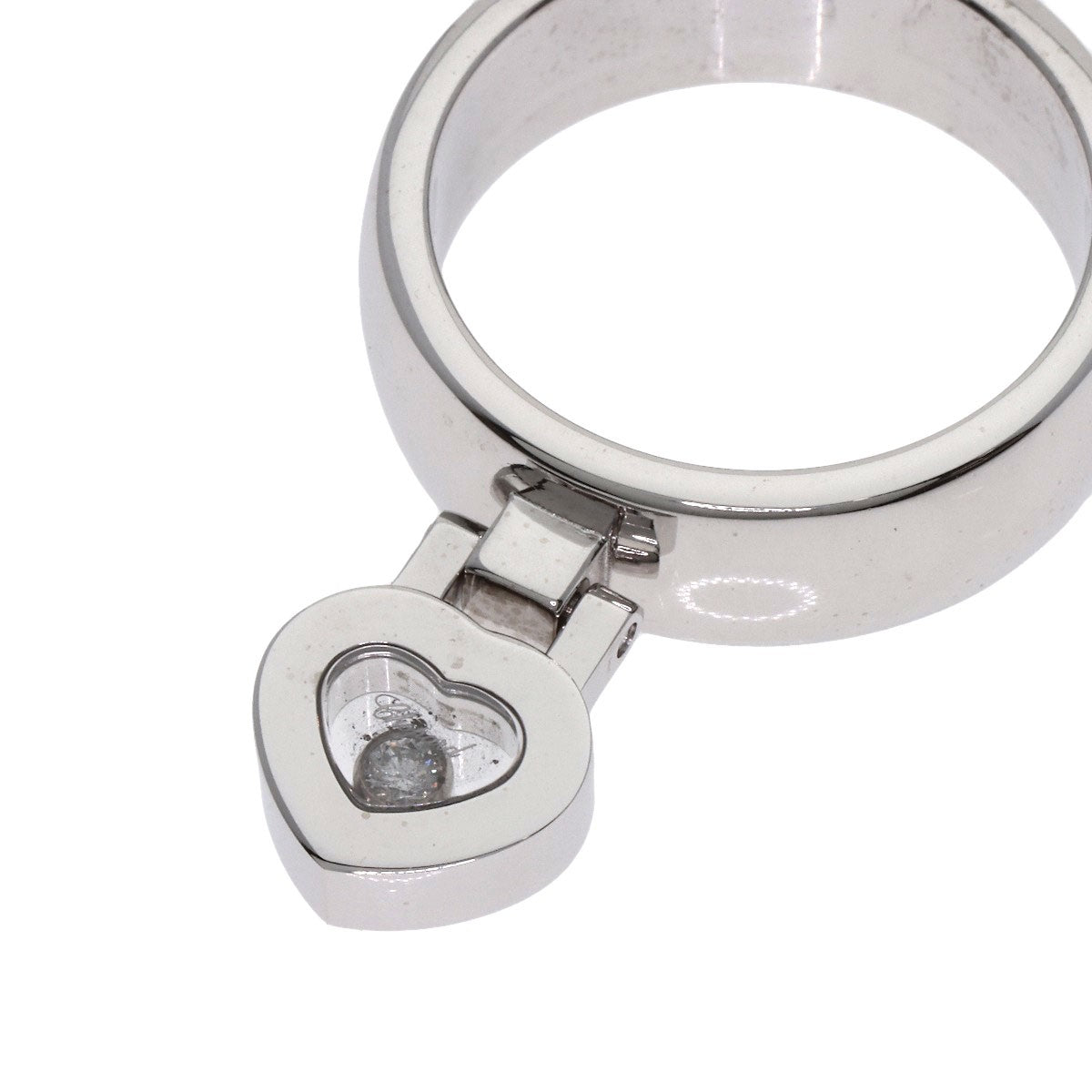 Gold Chopard Happy diamond Ring K18 White