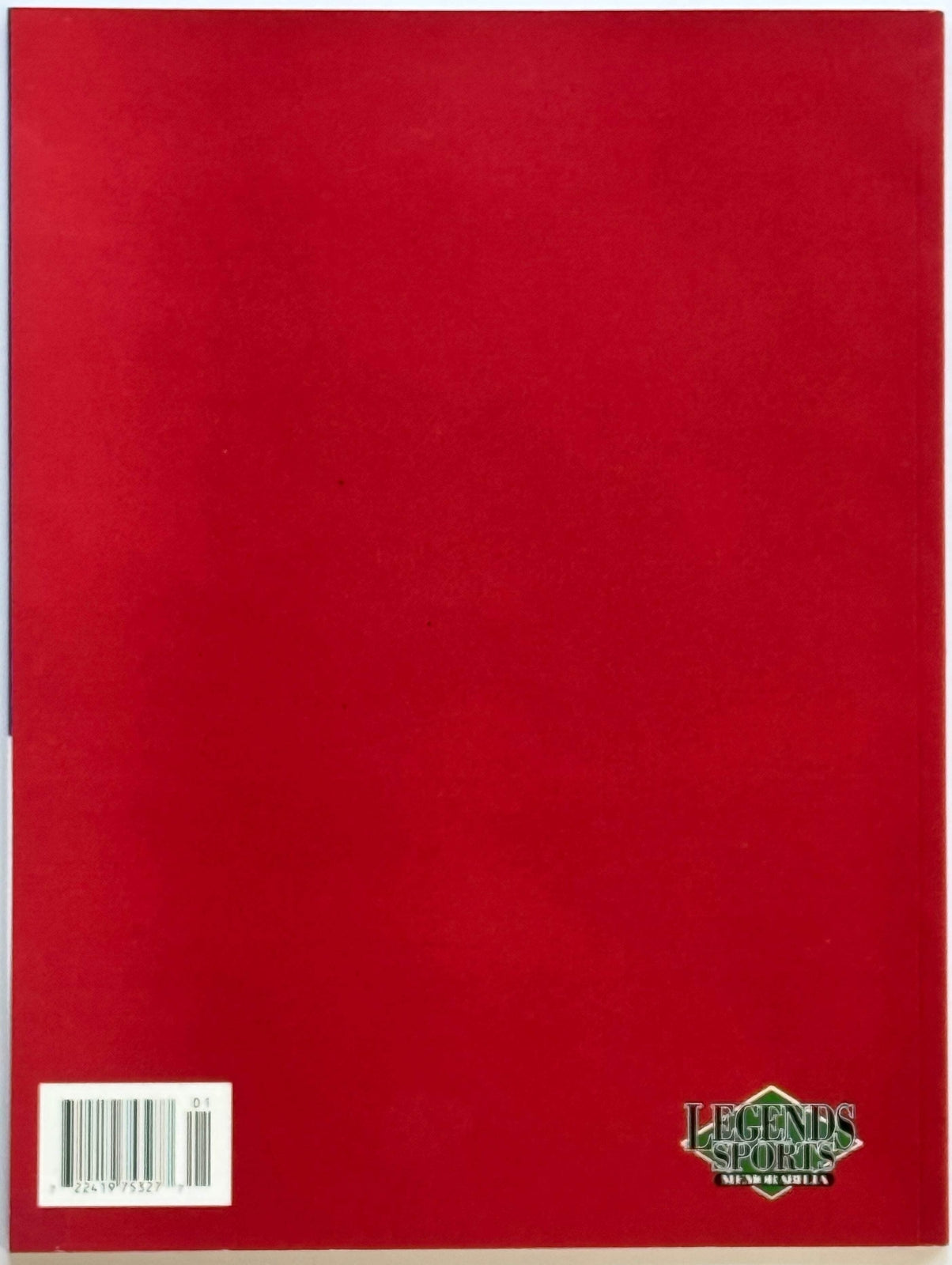 Pete Rose Autographed Legends Sports Memorabilia Program Jan. 1992 (Jsa)