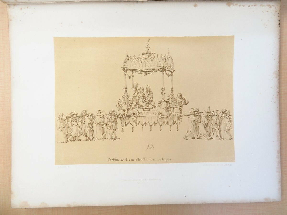 Albrecht Durer Drawings - Handzeichnungen Im Koniglichen Museum Zu Berlin 1871
