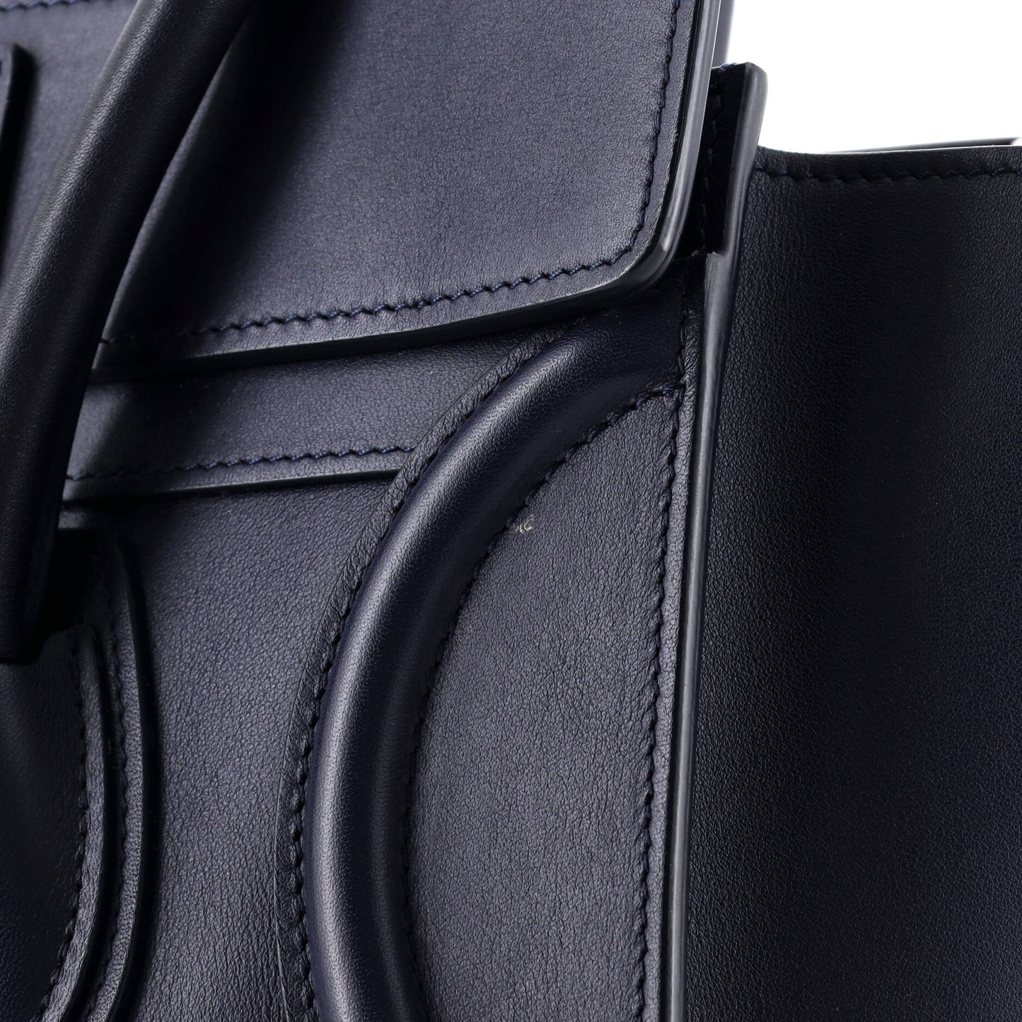 Celine Luggage Bag Smooth Leather Micro