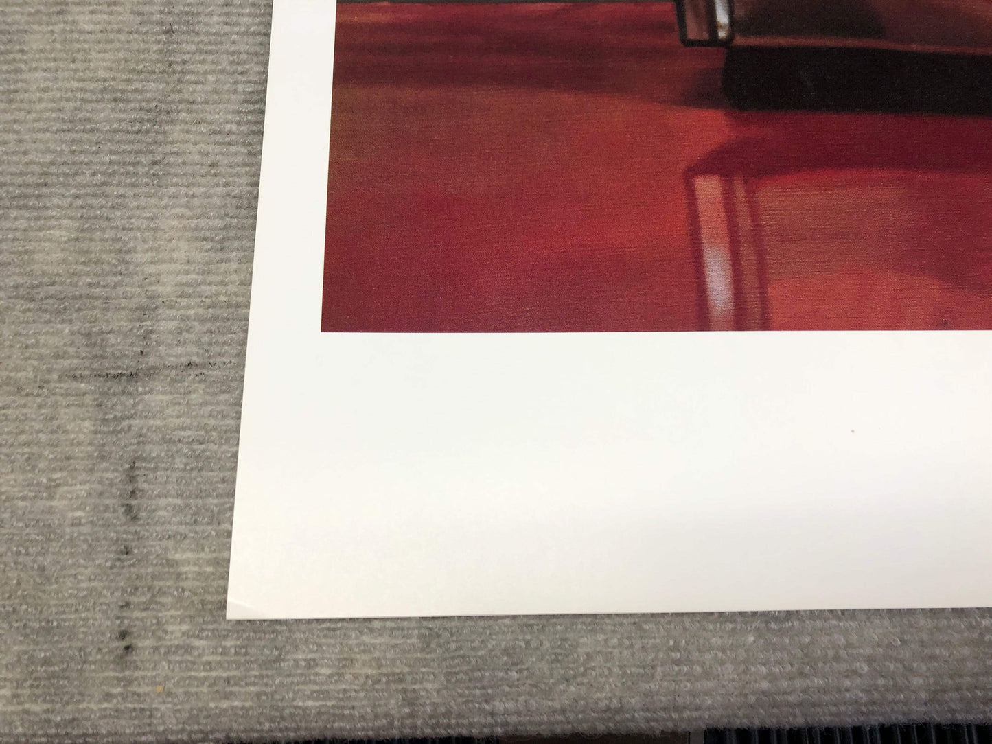 Ralph Goings Color Pick " Poster Realism Red, Multicolor Ketchup