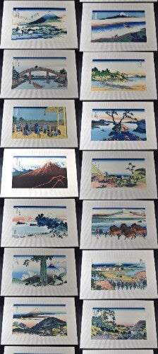 Hokusai - Thirty-Six Views Of Mount Fuji 46 Woodblock Prints Limited Edition 150