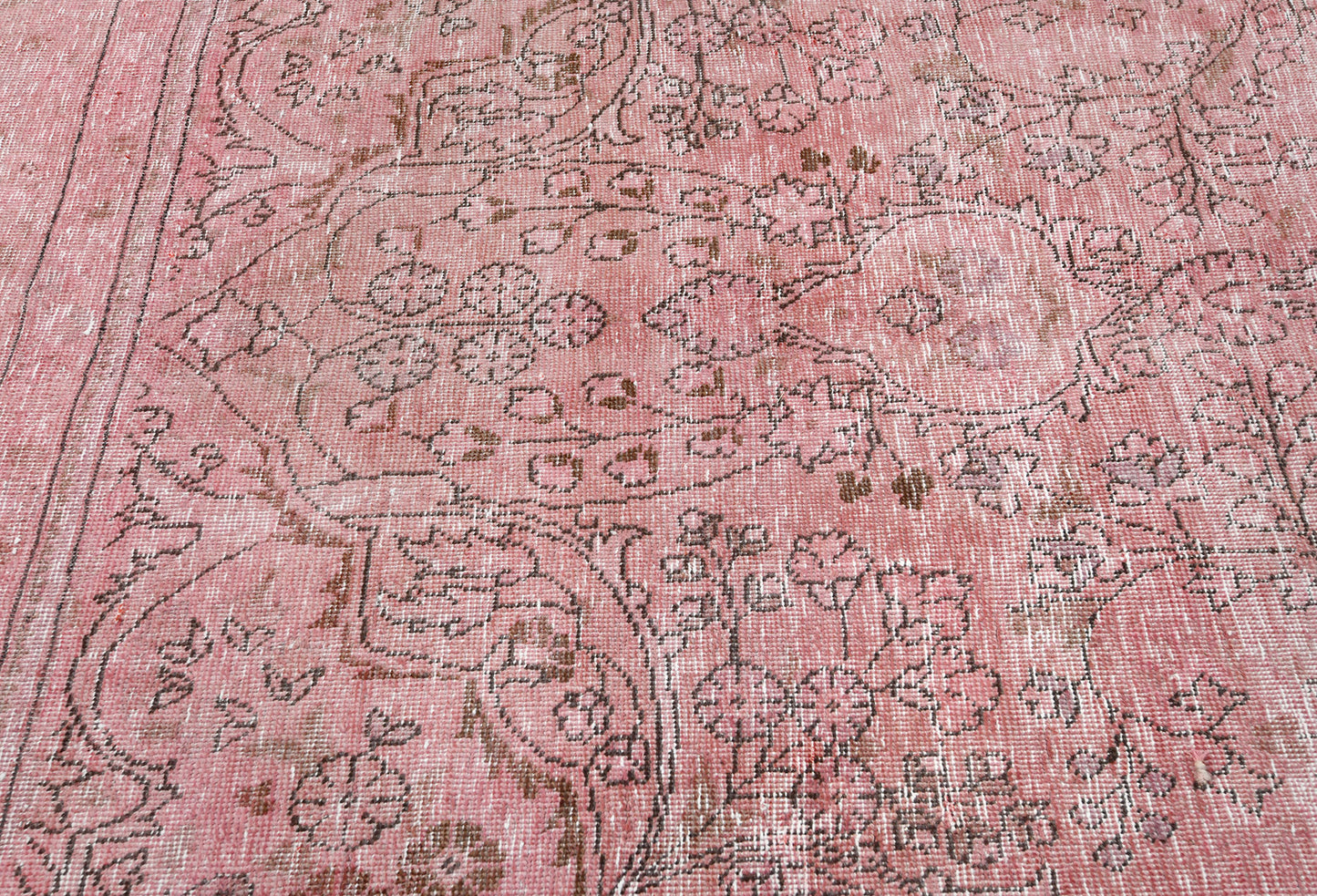 5'7X9'2 Ft Antique Distressed Vintage Oriental
