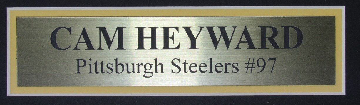 Cam Heyward Signed Pittsburgh Steelers Football