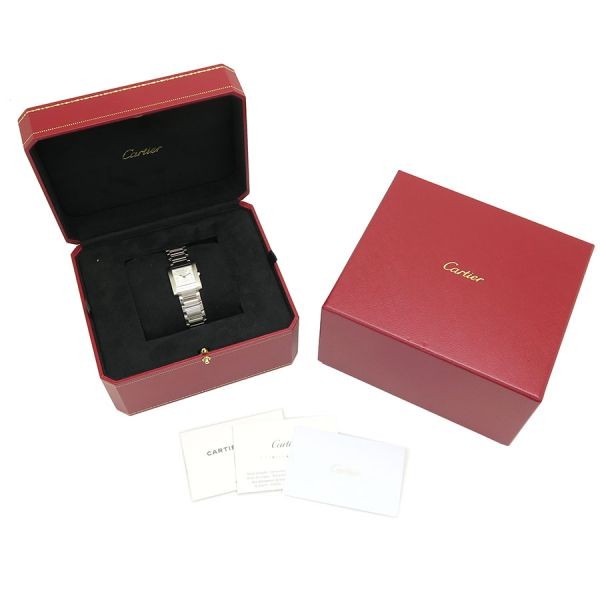 Cartier Tank Francaise Sm Wsta0065 Ladies Used Watch #71514