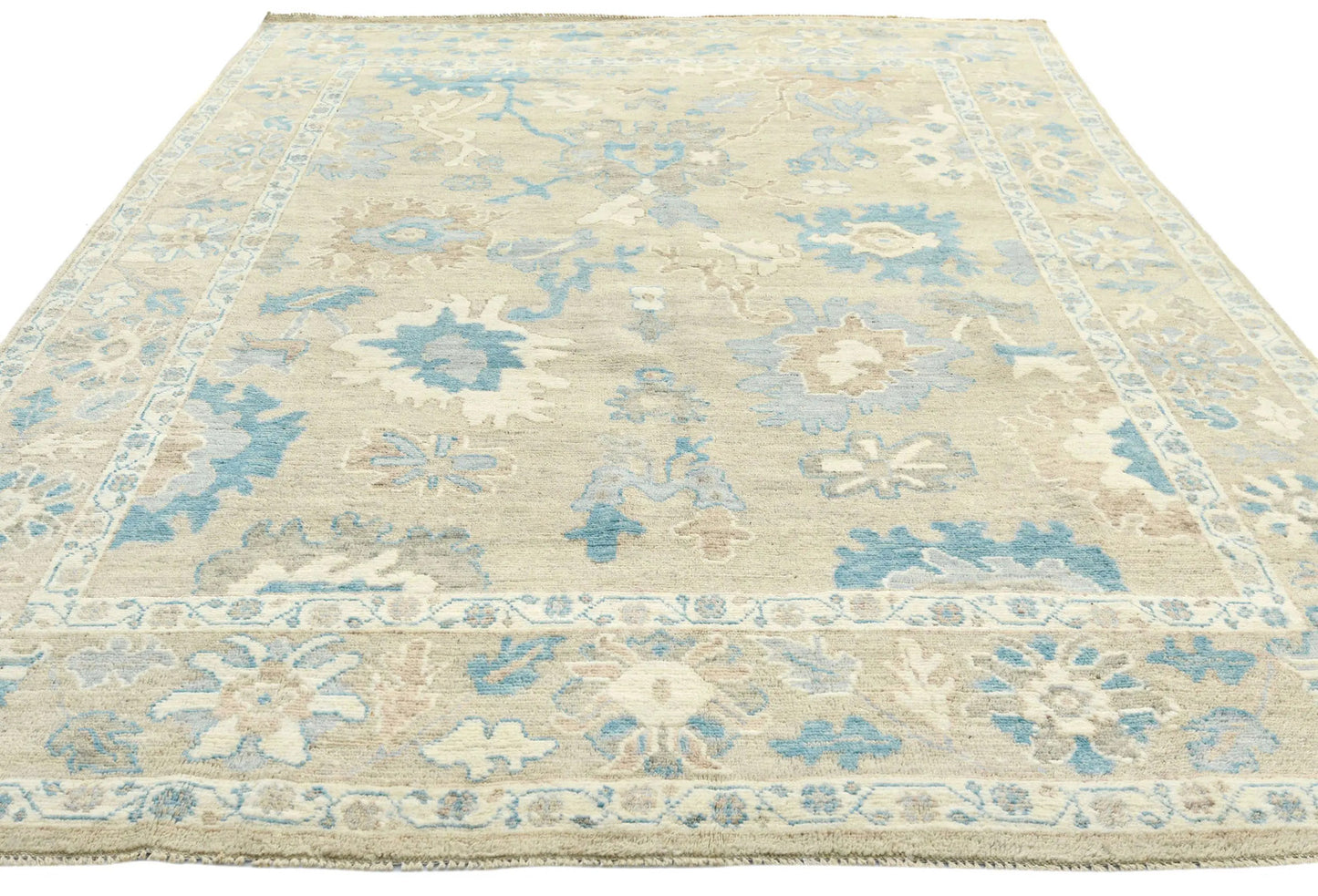 Handmade Living Room 8'3X10'1 ft Muted Colors