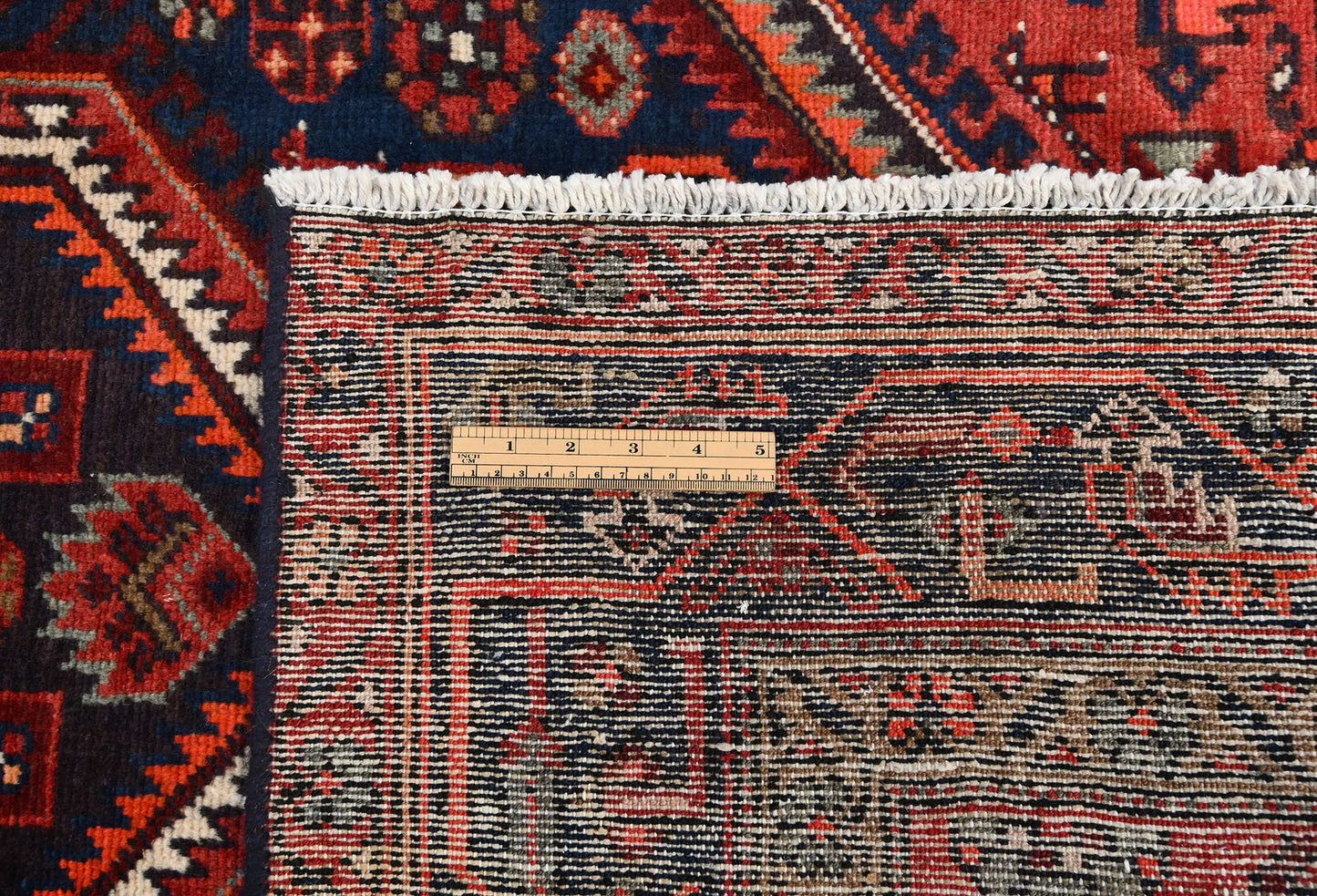 4'5X6'7 Ft Vintage Wool Rug Oriental Carpet For