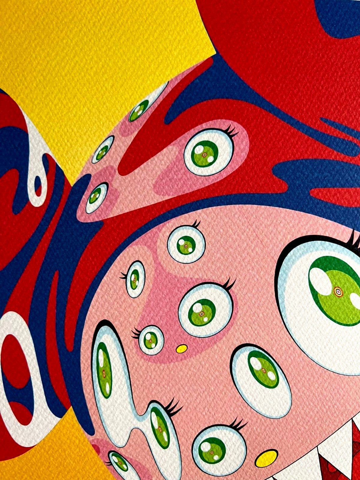 Takashi Murakami Lithograph Mori Art Museum Coa