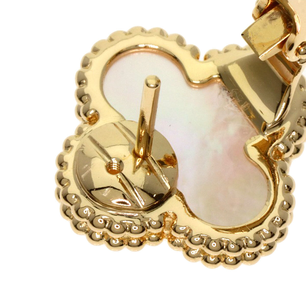 Van Cleef & Arpels Earring Vintage Alhambra K18