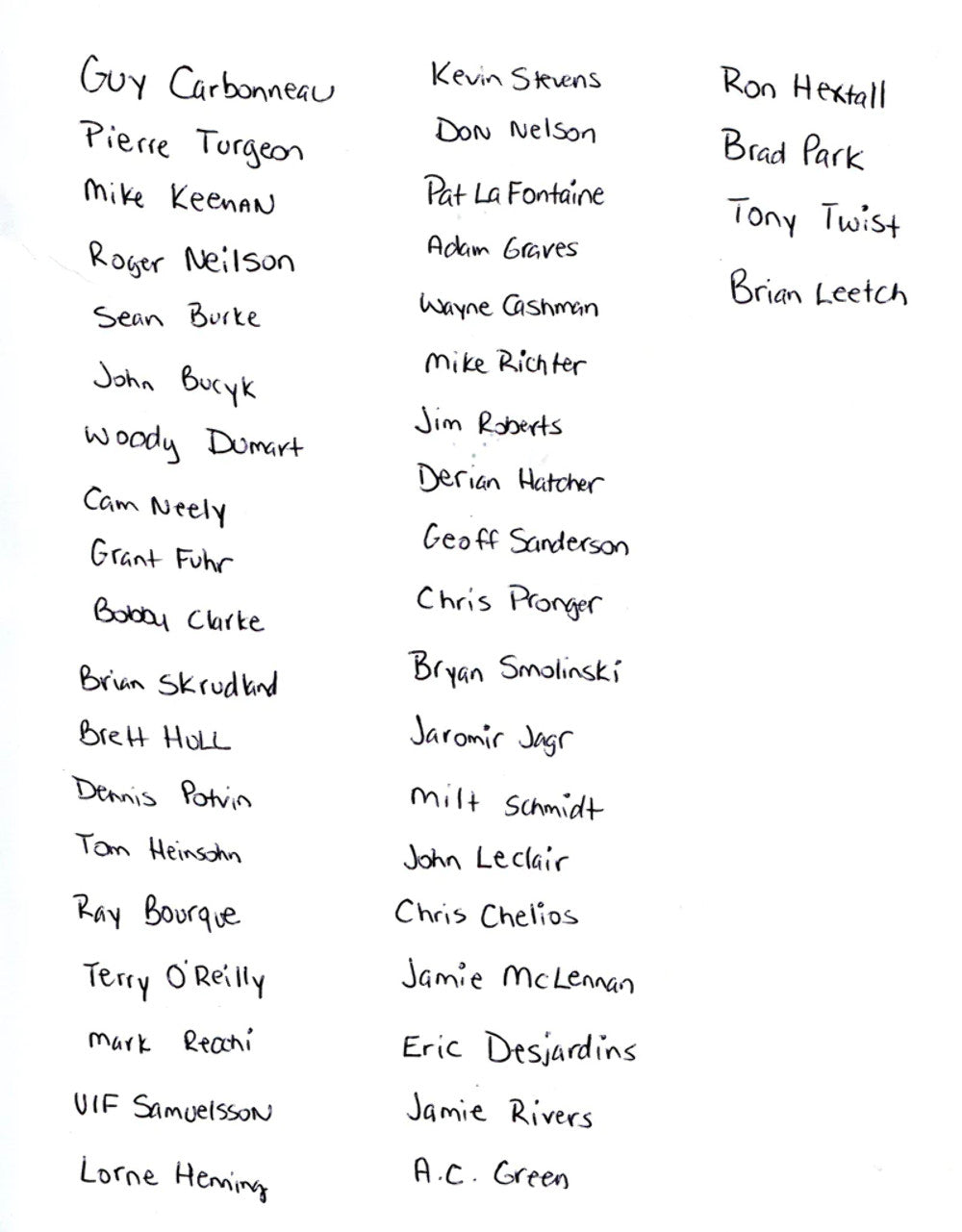 Boston Garden Multi Autographed 12X19 Photo