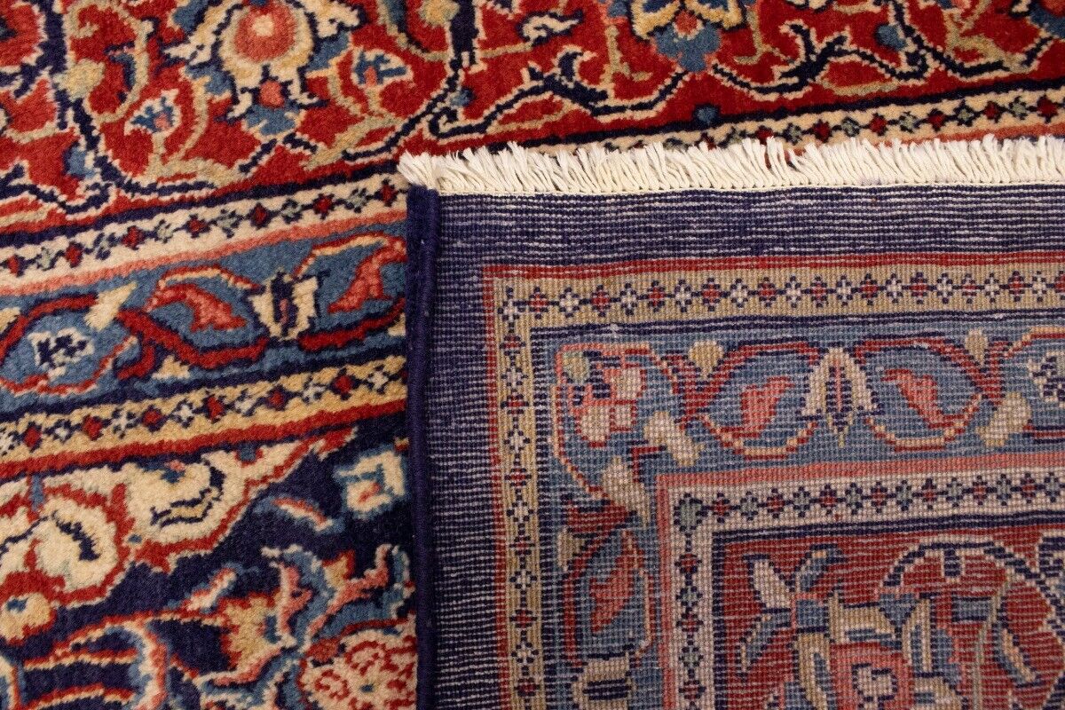 Handmade Vintage Oriental Rug 10X13 Ft Floral
