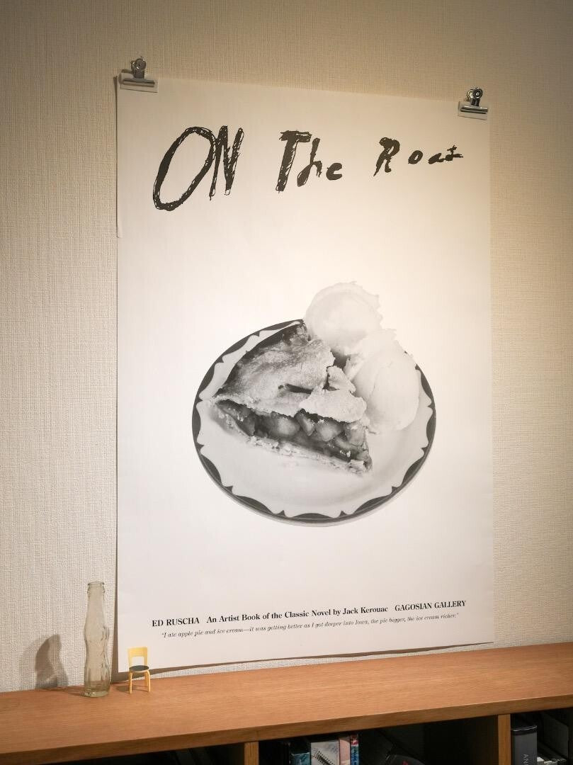 Ed Ruscha Original Exhibition Poster Print -On
