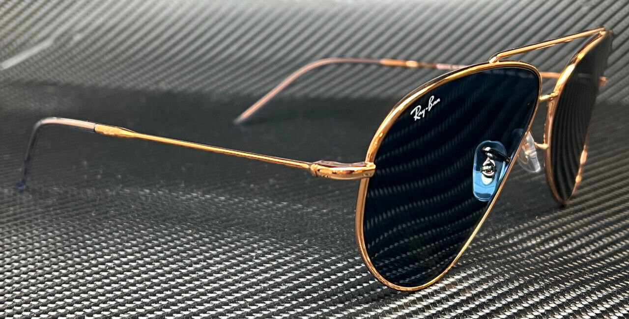 Ray Ban Rbr0101S 92023A Rose Gold Blue Unisex 59