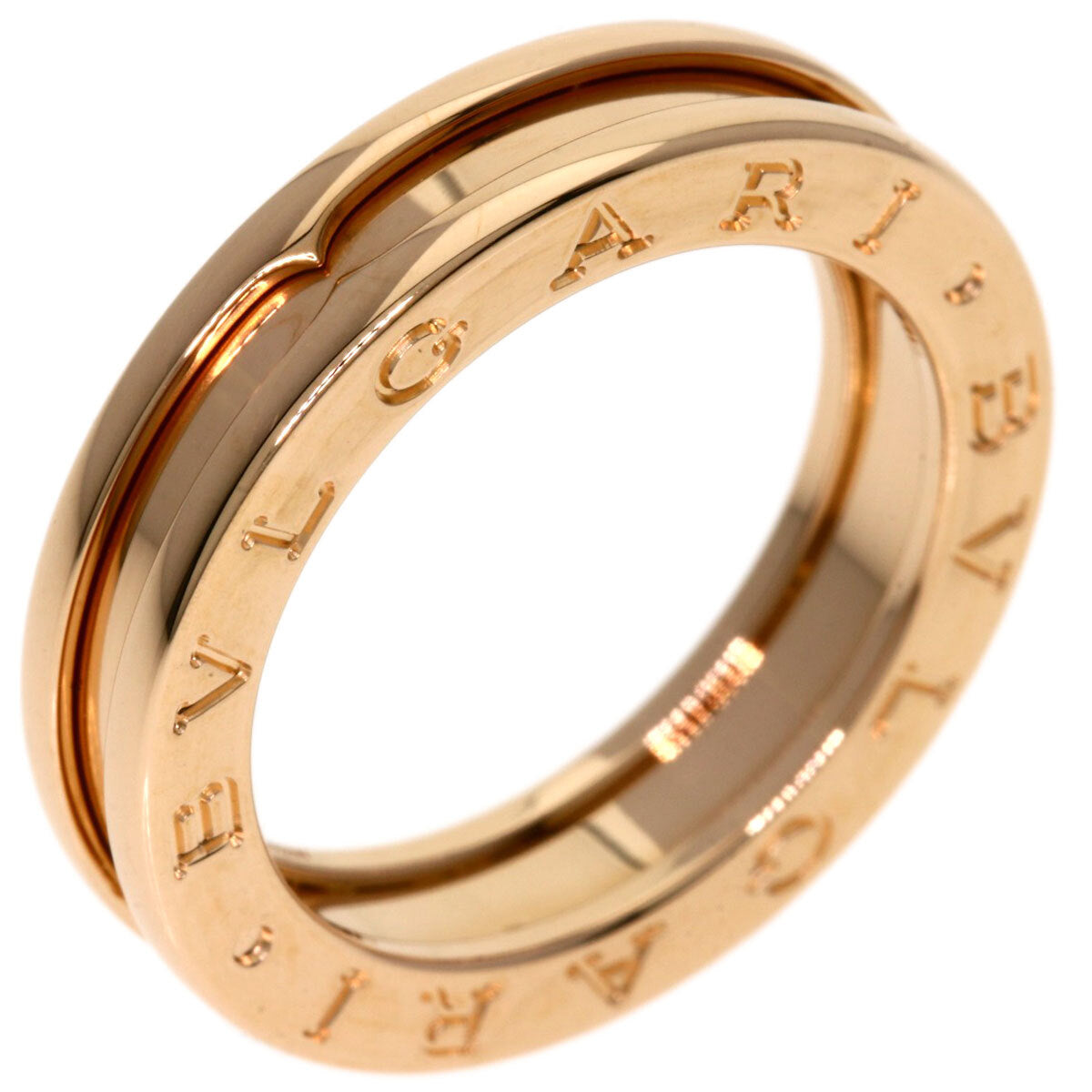BVLGARI Ring B.zero1 1 band #53 K18 Pink Gold