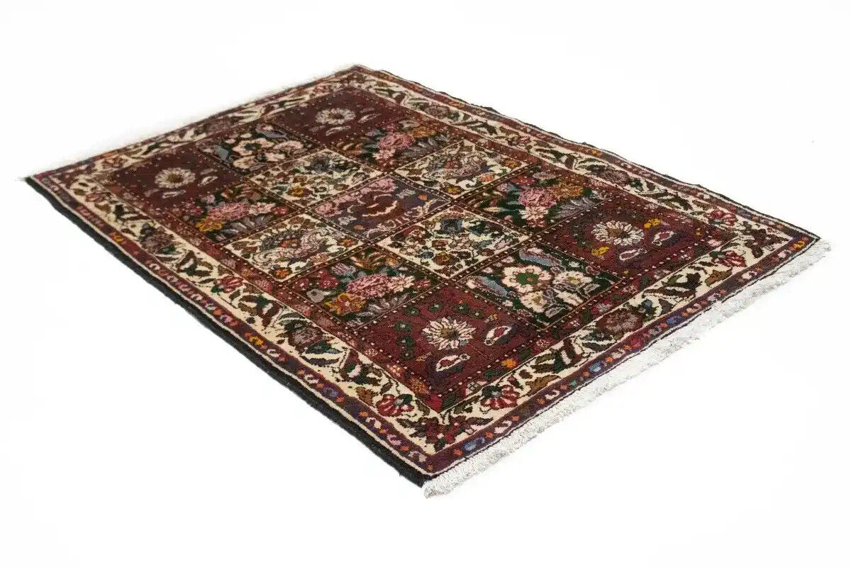 Vintage Handmade Floral Garden Design Oriental